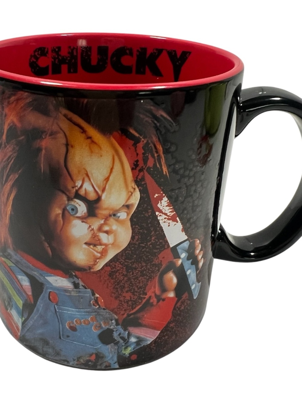 Childs Play Chucky Coffee Mug 2004 Friends Till The End Good Guy Doll 20 oz